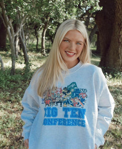 BIG 10 Vintage Conference Sweatshirt